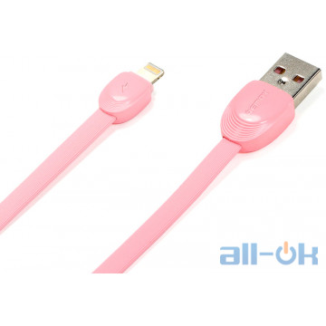 Кабель Remax Shell Series Lightning RC-040i Pink
